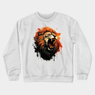 roaring lion Crewneck Sweatshirt